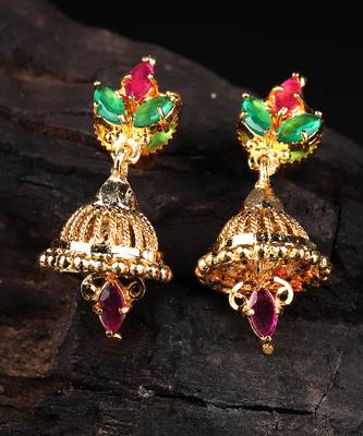 Multicolor jhumkas 2
