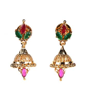 Multicolor jhumkas 3