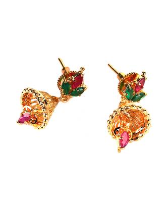 Multicolor jhumkas 4