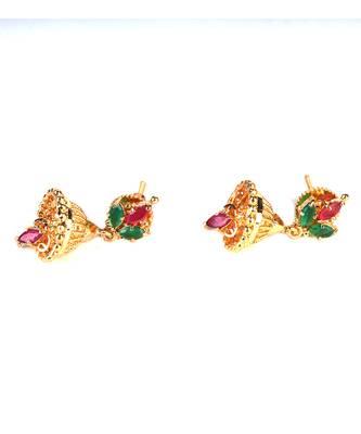Multicolor jhumkas 5