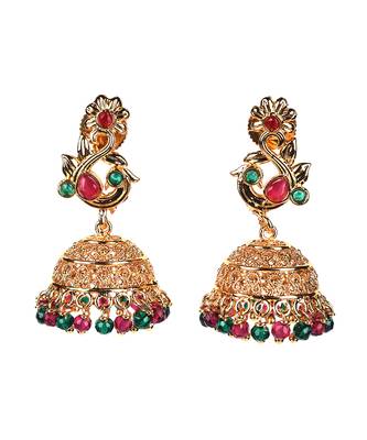 Multicolor jhumkas 2