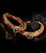 Gold bangles-and-bracelets