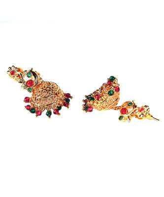 Multicolor jhumkas 5