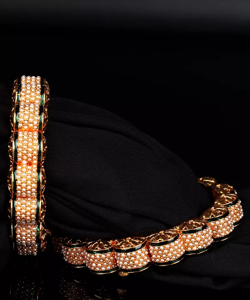 Gold bangles-and-bracelets
