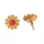 Red earrings