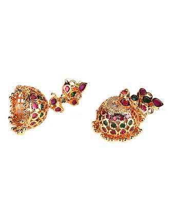 Purple earrings 3