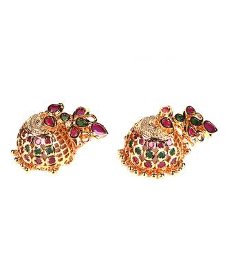 Purple earrings 4