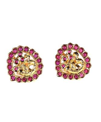 Purple earrings 4