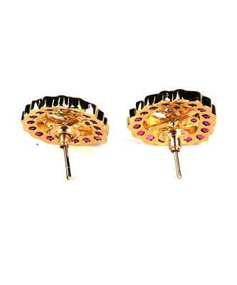 Purple earrings 6