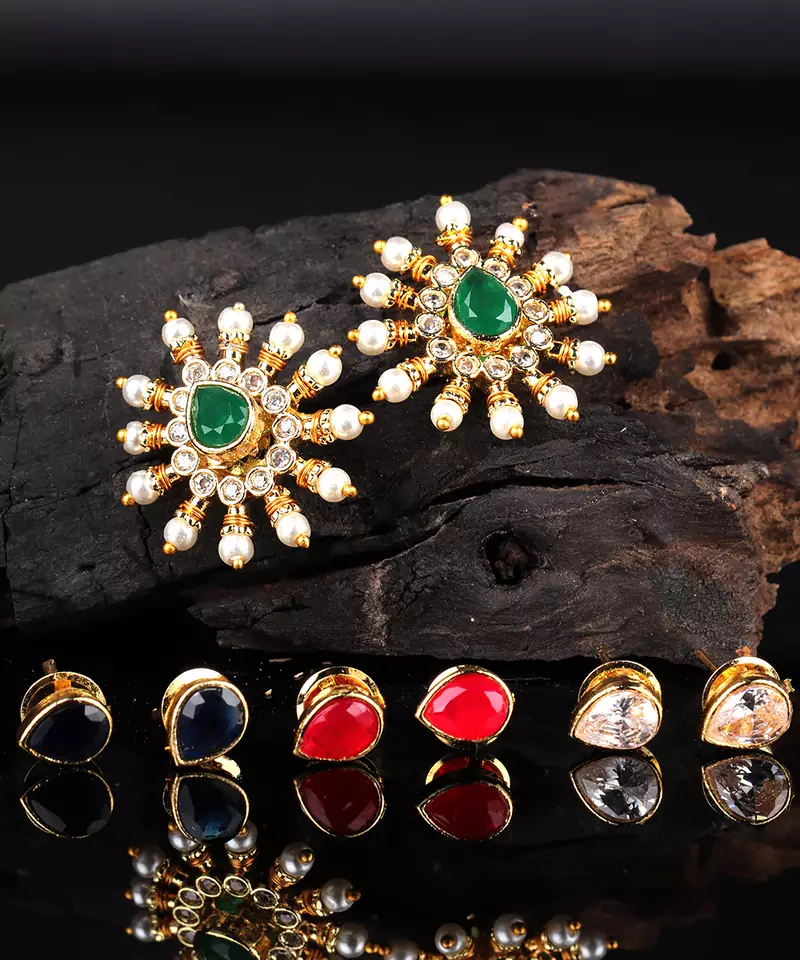 Multicolor earrings
