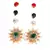 Multicolor earrings