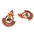 Red earrings