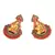 Red earrings