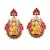 Red earrings
