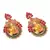Red earrings