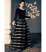 stretch velvet embroidered top