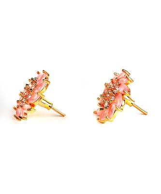 Pink earrings 3