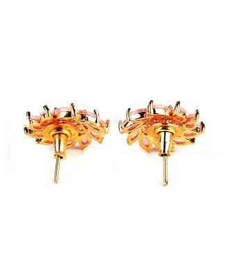 Pink earrings 4