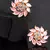 Pink earrings