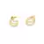 Gold earrings