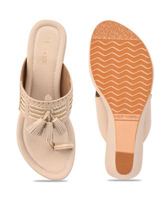 Tassel Kolhapuri wedges 5