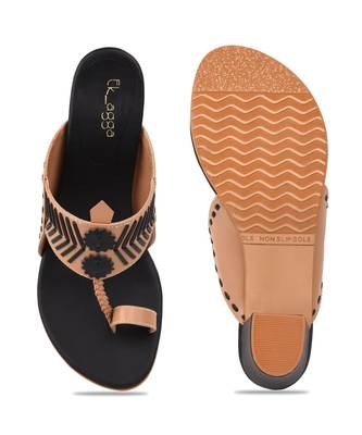 Two tone kolhapuri 2