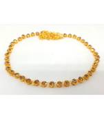 Golden CZ Indo Western Style Kamar Band Waist Chain Belly Chain