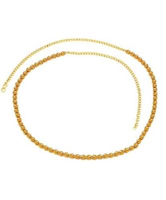 Golden CZ Indo Western Style Kamar Band Waist Chain Belly Chain 2