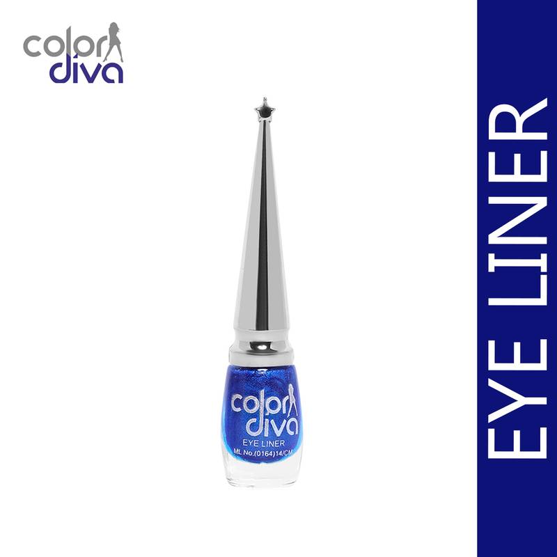 Liquid Eyeliner (BLUE COPPER DARK PINK GOLDEN GREEN)6 ml (Set of 5) S
