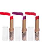 (Golden Absolute) Creamy Matte Lipstick (TANGY ORANGE MYSTIC MAUVE ROSY RED)