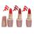 La Perla (China Toya) Creamy Matte Lipstick (TANGY ORANGE RUSTY BROWN DARK SECRET RED)