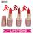 La Perla (China Toya) Creamy Matte Lipstick (TANGY ORANGE RUSTY BROWN DARK SECRET RED)