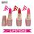 La Perla (China Toya) Creamy Matte Lipstick (PINK PERFECT BABY PINK DARK SECRET RED)