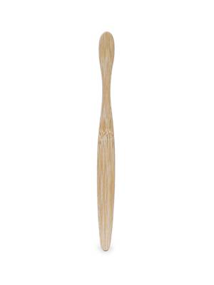 INDIBAM Adult Bamboo Tooth Brush with Natural color bristles (Set of 2) 3