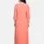CORAL  EMBROIDERED KURTA WITH PALAZZO AND DUPATTA