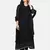 BLACK SOLID KURTA WITH PANT AND DUPATTA