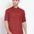 Men's Cotton Solid Maroon Colour Straight Short Kurta