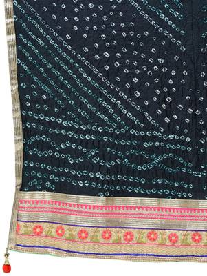 Art Silk Stitched Lehanga With Embellished Lace And Unstitched Blouse 5