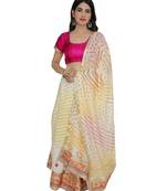 Art Silk Stitched Lehanga With Embellished Lace And Unstitched Blouse