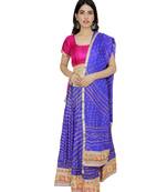 Art Silk Stitched Lehanga With Embellished Lace And Unstitched Blouse