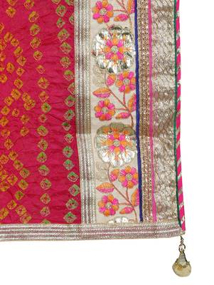 Art Silk Stitched Lehanga With Embellished Lace And Unstitched Blouse 5