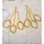 Elegant Gold Drop Earrings
