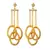 Elegant Gold Drop Earrings
