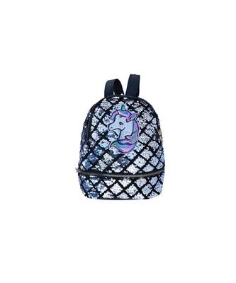 Morus Silver Sequins Bagpack For Girls 1