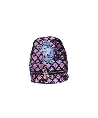 Morus Pink Sequins Bagpack For Girls 1