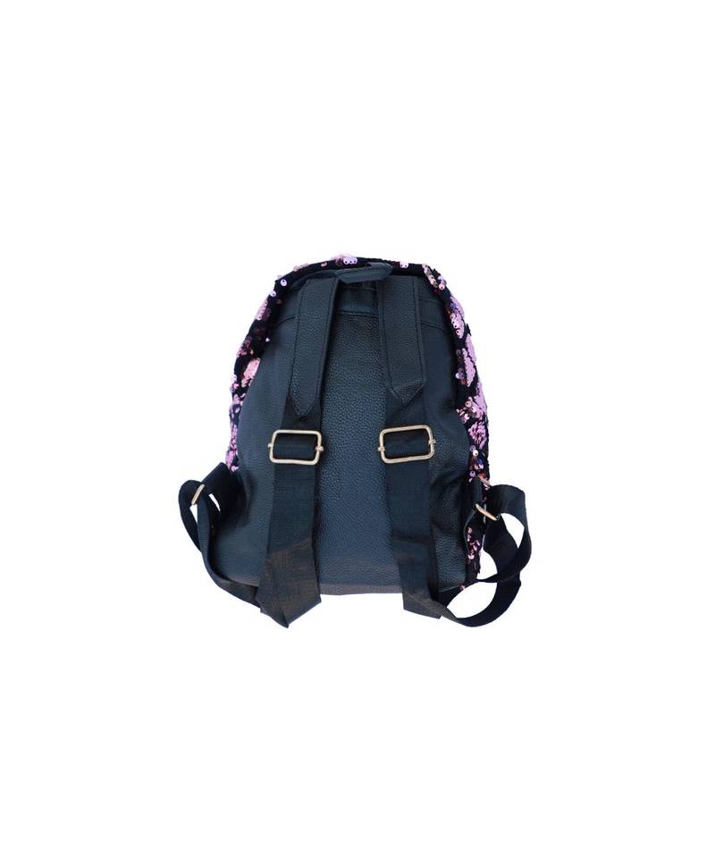 Morus Pink Sequins Bagpack For Girls