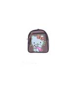 Morus Brown Kitten Printed Backpack For Girls