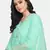 MINT GREEN EMBROIDERED KURTA WITH INNER AND OUTER AND DUPATTA