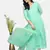 MINT GREEN EMBROIDERED KURTA WITH INNER AND OUTER AND DUPATTA