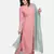 PINK EMBROIDERED KURTA WITH PANT AND DUPATTA